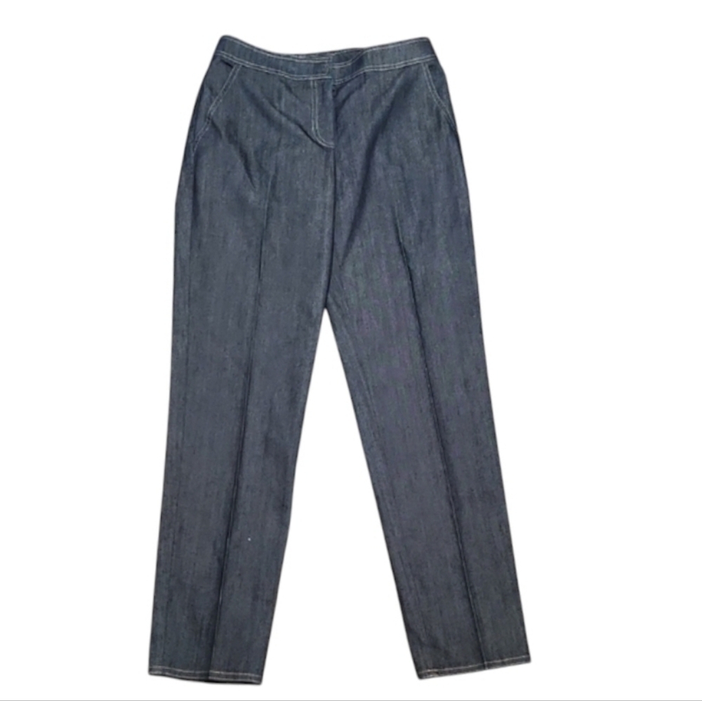 St. John Vintage Indigo Denim Ankle Jeans